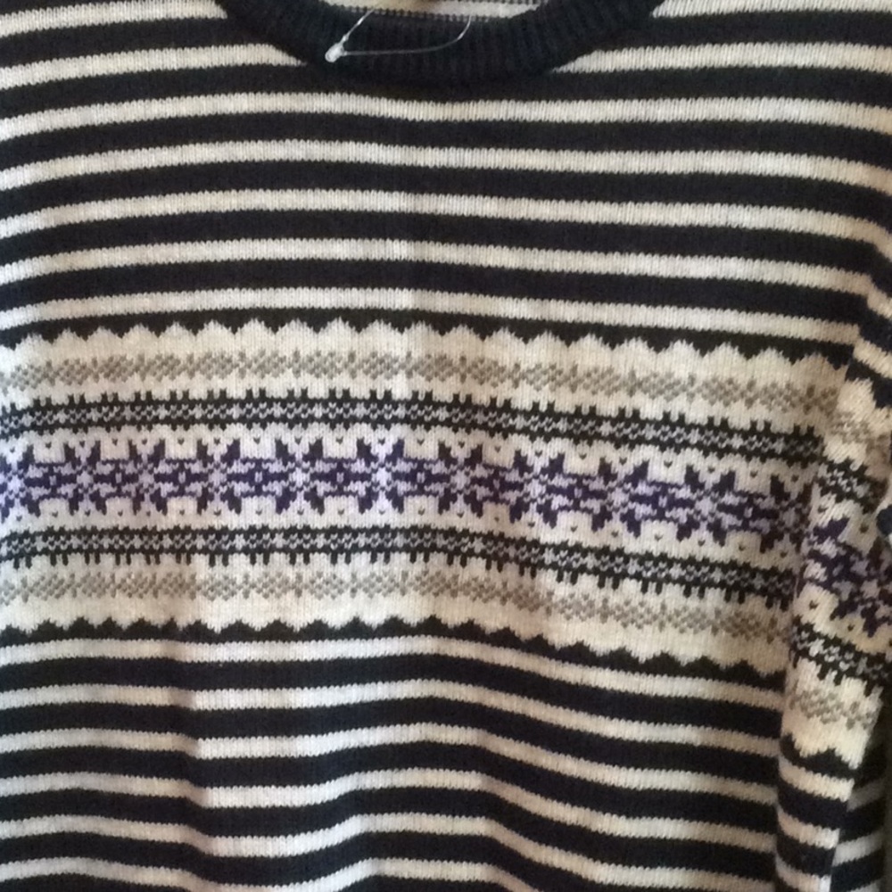 J. Crew merino wool sweater loose fit  blouse Sz L - Picture 3 of 8
